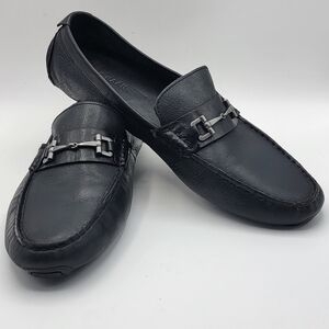 Cole Haan Men's‎ Black Leather Loafers SIZE 12  #1657